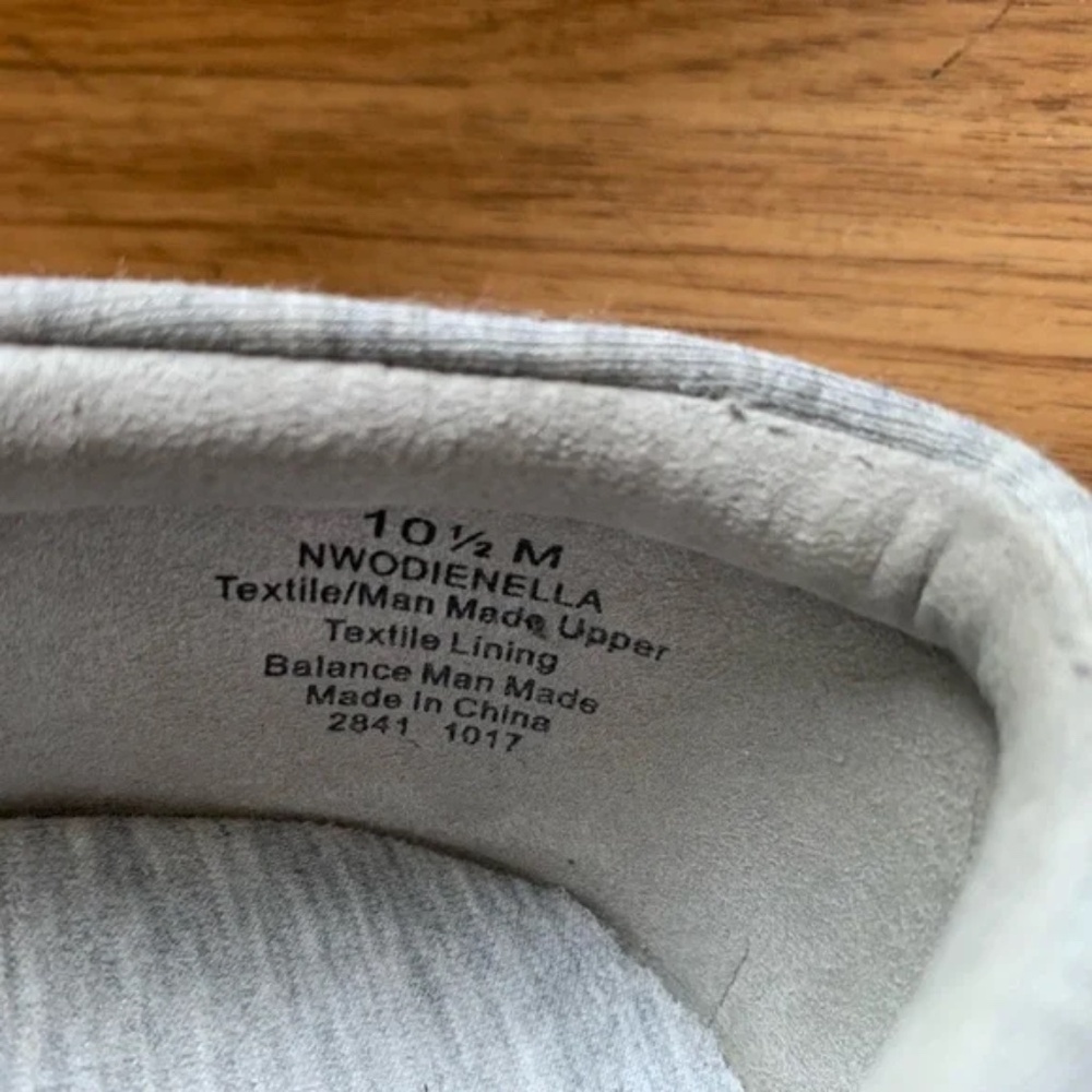 Nine West Gray Slip On Fabric Casual Bow Sneakers Odienella Size 10.5 - Picture 7 of 11